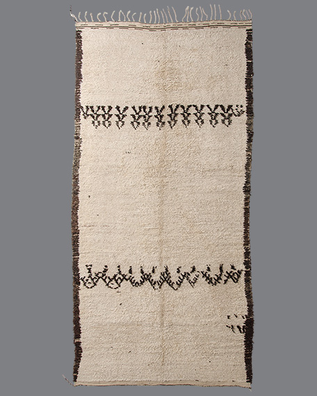 Vintage Moroccan Beni Ouarain Carpet BO_150