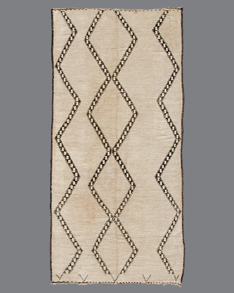 Vintage Moroccan Beni Ouarain Carpet BO84
