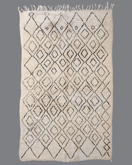 Vintage Moroccan Beni Ouarain Carpet BO86