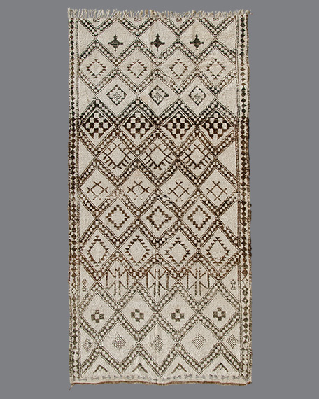 Vintage Moroccan Beni Ouarain Carpet BO88