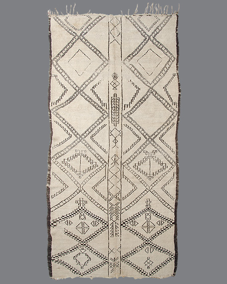 Vintage Moroccan Beni Sadden Carpet BS07