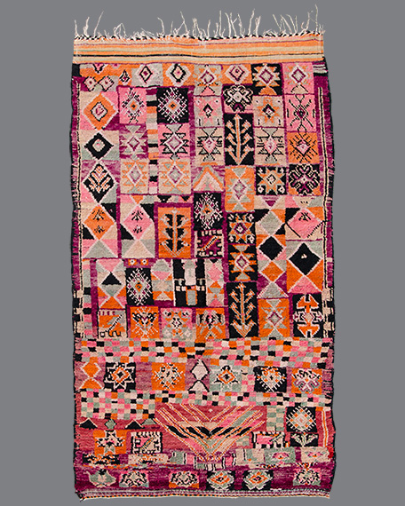 Vintage Moroccan Boujad Carpet BJ05