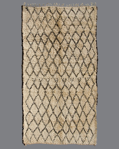 Vintage Moroccan Beni Ouarain Carpet BO27