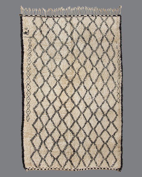 Vintage Moroccan Beni Ouarain Carpet BO36