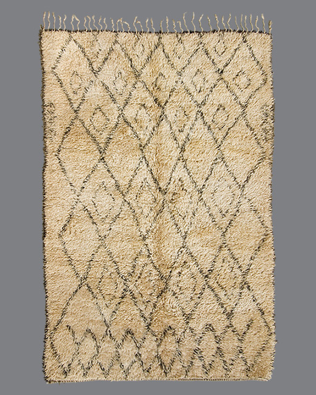 Vintage Moroccan Beni Ouarain Carpet BO41