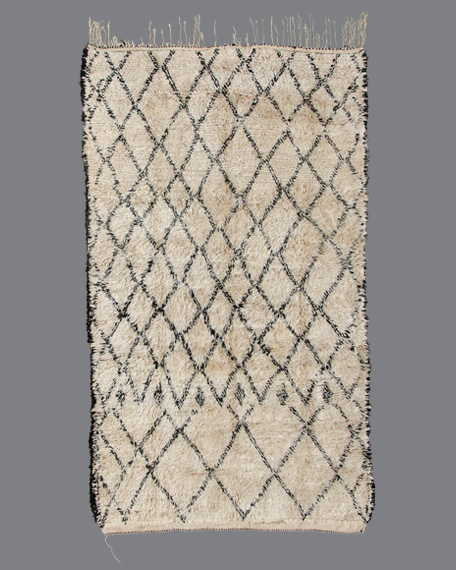 Vintage Moroccan Beni Ouarain Carpet BO44