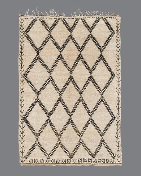 Vintage Moroccan Beni Ouarain Carpet BO63