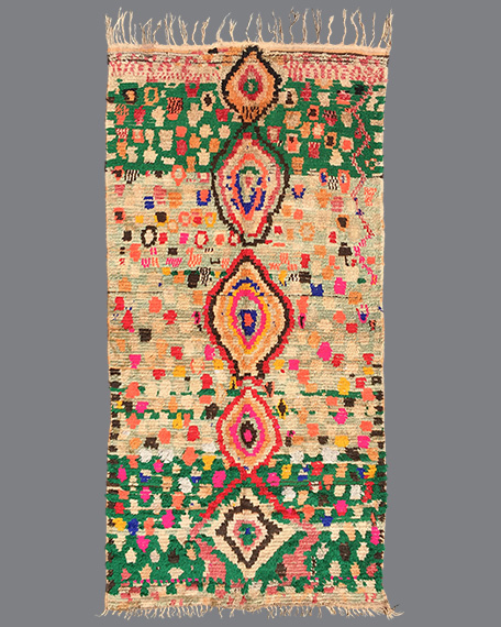 Vintage Moroccan Boujad Carpet BJ33