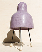 Moroccan Lighting Tripod lamp,Large.Aubergine
