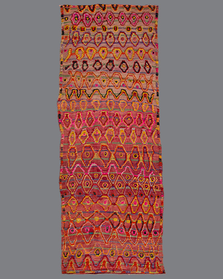Vintage Moroccan Aït Bou Ichaouen Carpet TS09
