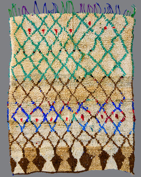 Vintage Moroccan Azilal Carpet AZ01