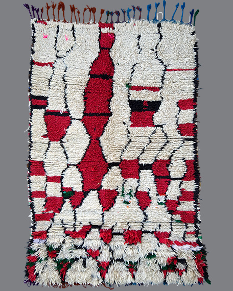 Vintage Moroccan Azilal Carpet AZ09