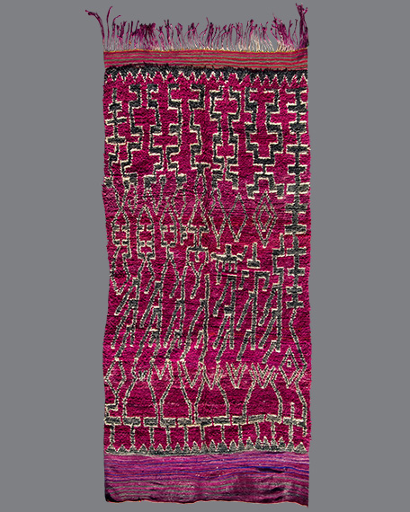Vintage Moroccan Aït Bou Ichaouen Carpet TS04