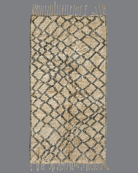 Vintage Moroccan Beni Ouarain Carpet BO13