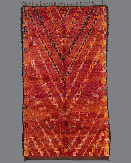Vintage Moroccan Beni M'Guild Carpet BG09