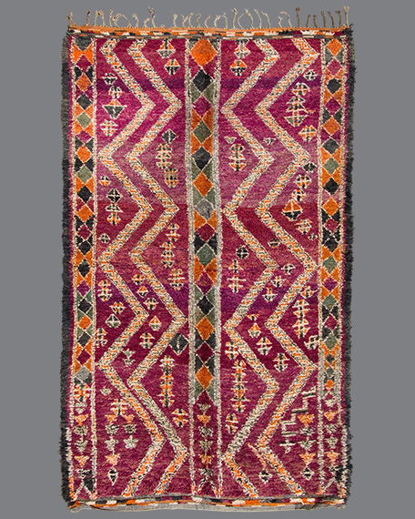 Vintage Moroccan Beni M'Guild Carpet BG10