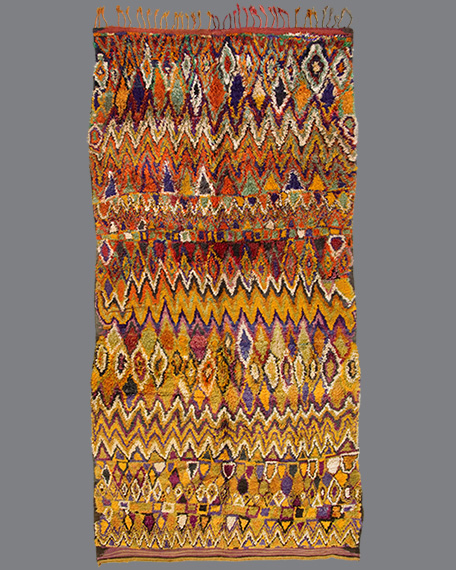 Vintage Moroccan Aït Bou Ichaouen Carpet TS08