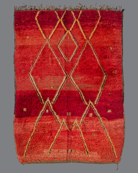 Vintage Moroccan Zaïane Carpet ZA04